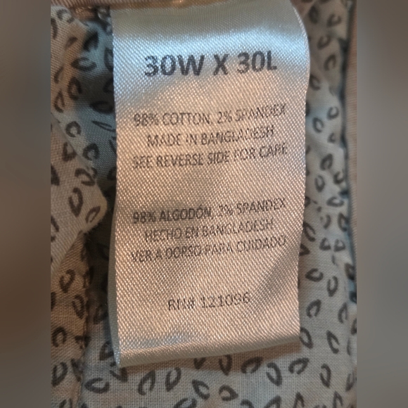 Weatherproof Vintage Flex Utility Pants Mens Relaxed Fit Stretch Canvas 30Wx30L - Picture 11 of 11